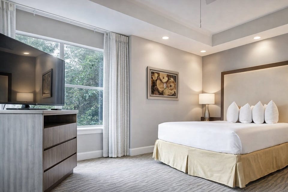 Bedroom. Interior and views may vary based on location and availability.