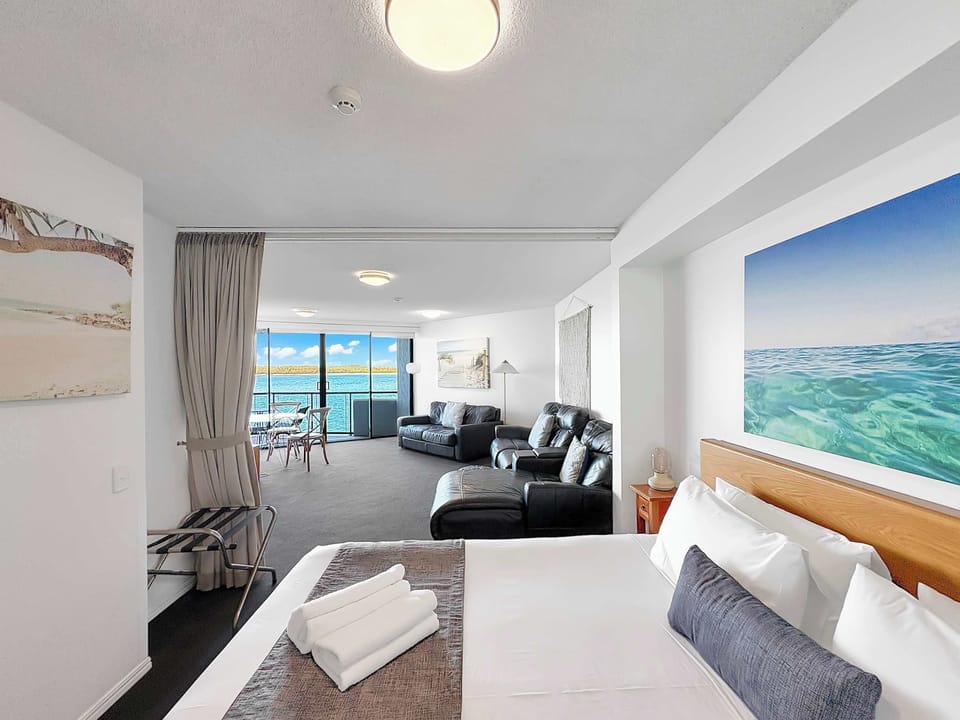 Bedroom with Peaceful Coastal Outlook