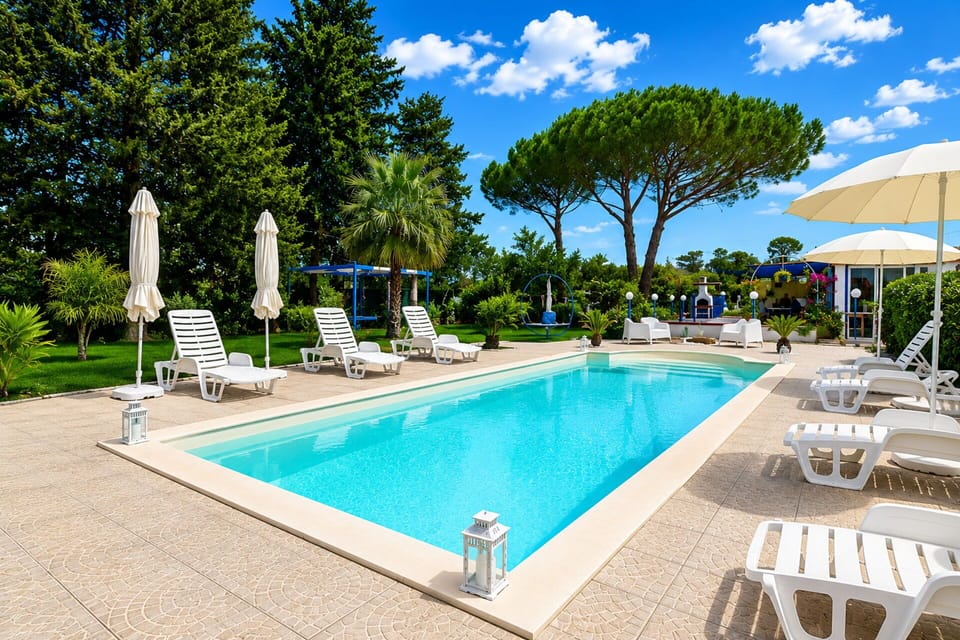 Autumn, Pool, Spring, Summer