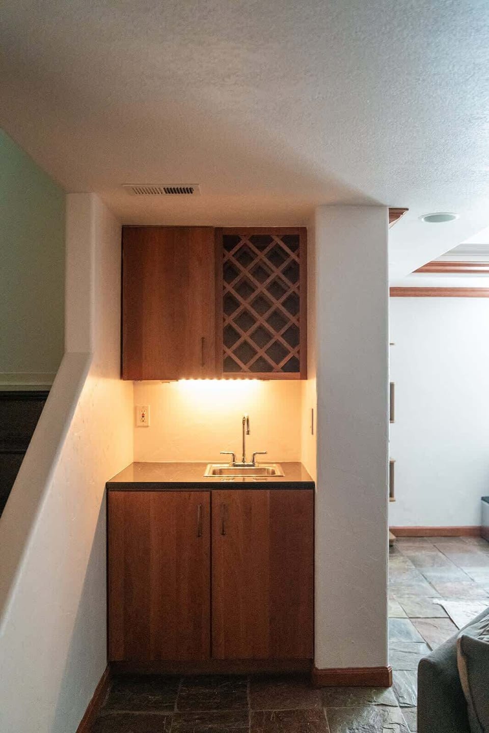 Downstairs Wetbar
