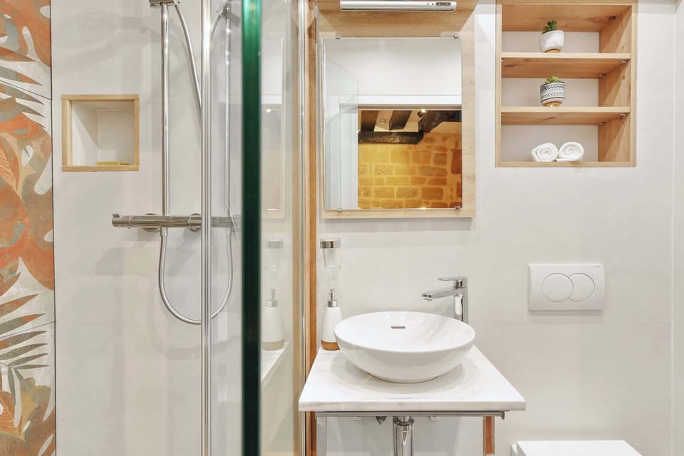 The bathroom