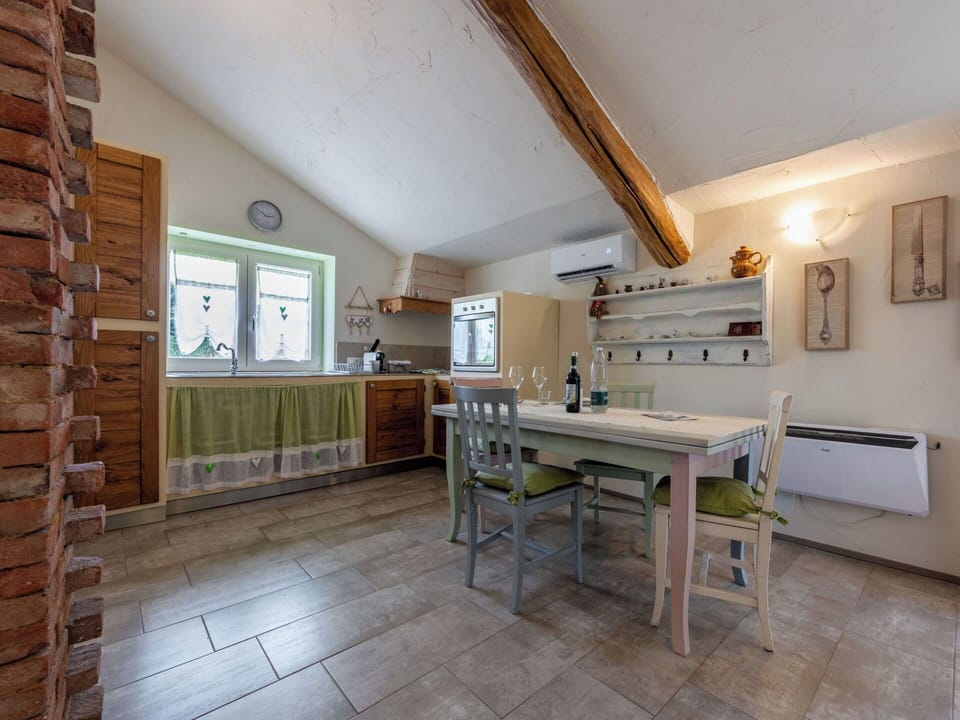 Furniture, Interior Design, Flooring, Wall, Floor, Ceiling, Wood, Kitchen, Countertop, Room
