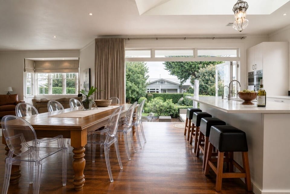 Large dining table (seats 8)
