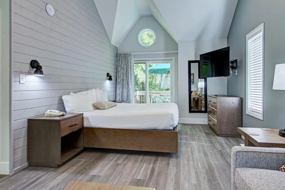 Bedroom. Interior and views may vary based on location and availability.
