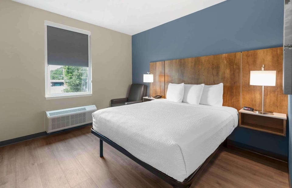 Bedroom. Interior and views may vary based on location and availability.