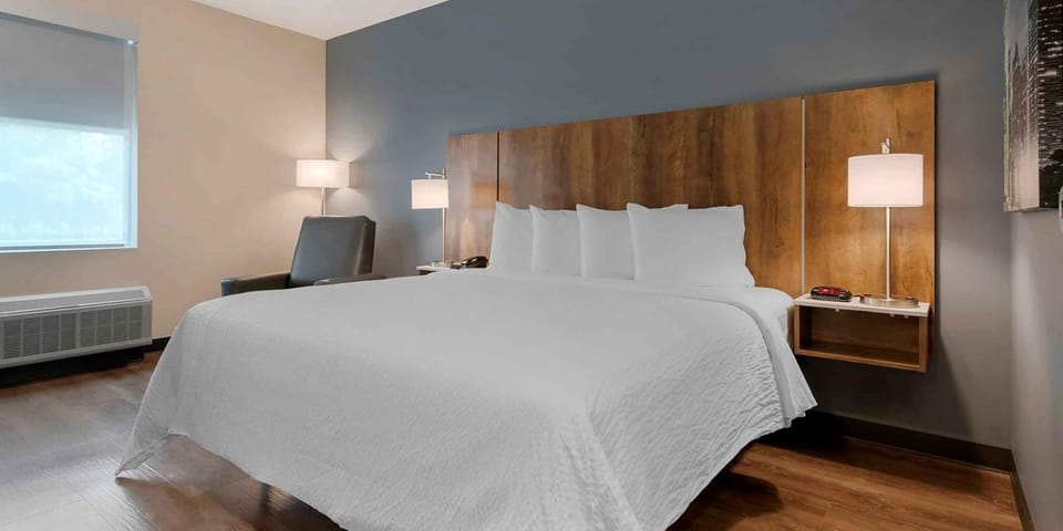 Bedroom. Interior and views may vary based on location and availability.