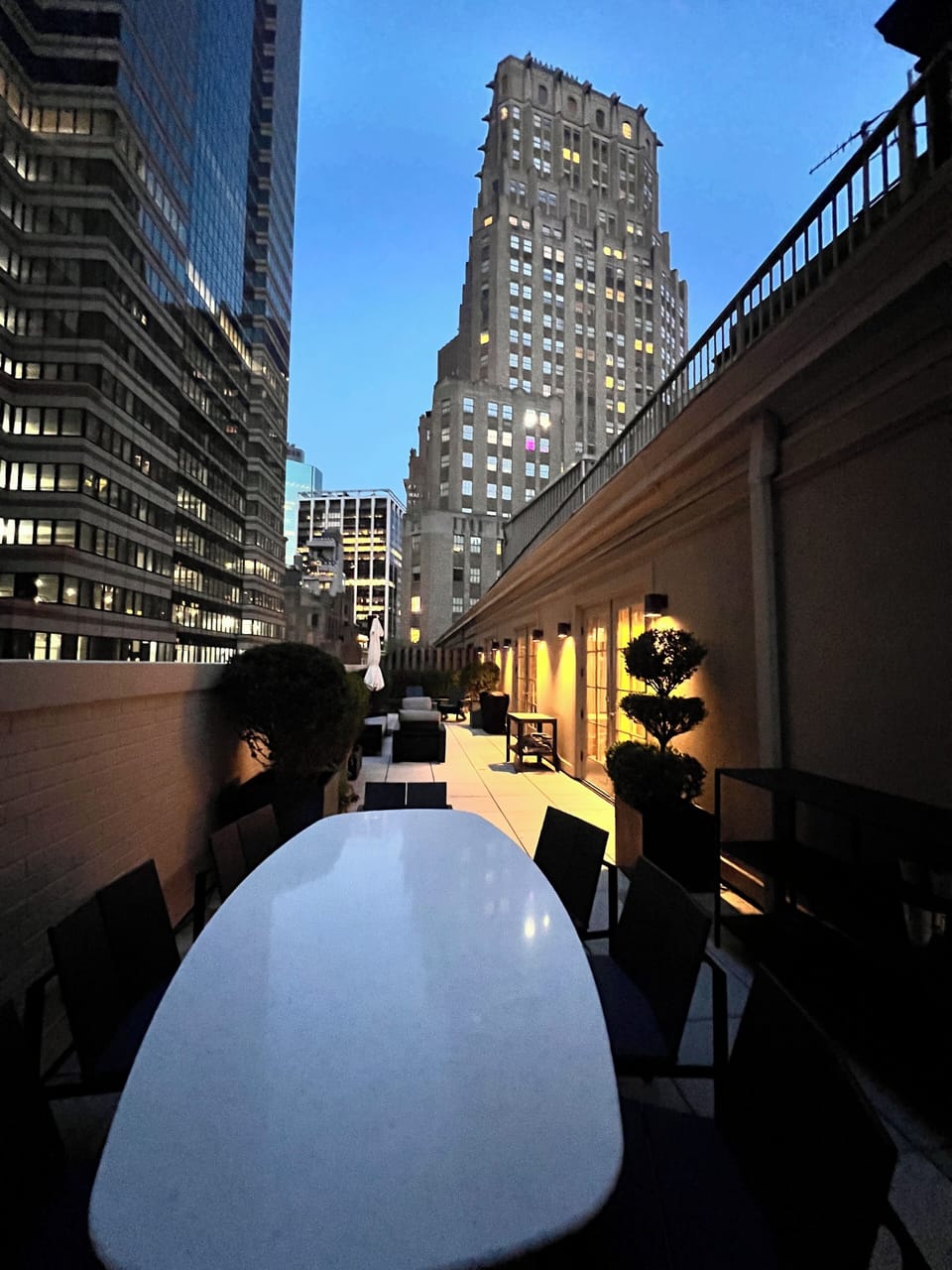 Outdoor dining