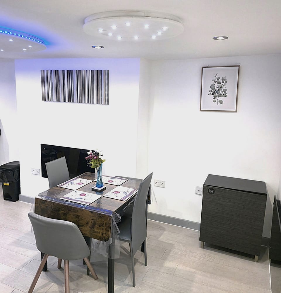Dining Area and Kitchen