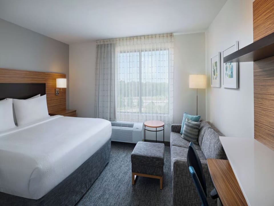 Bedroom. Interior and views may vary based on location and availability.