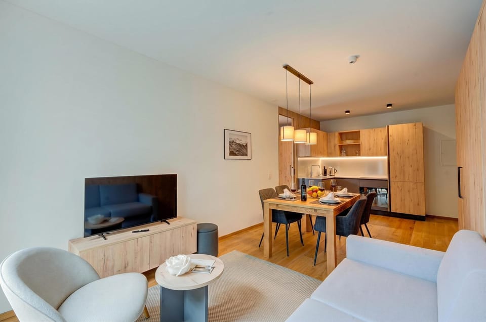 Living and dining room