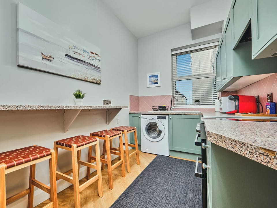 Kitchen | No.3 Dunluce Park Apartments - Portrush By The Sea, Portrush