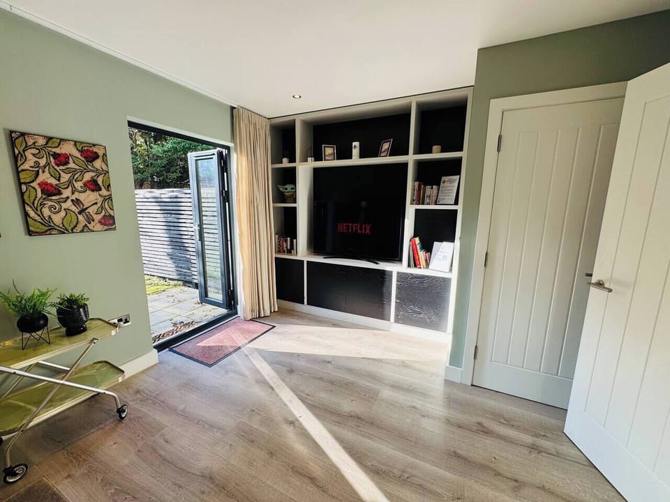 Open the patio doors on sunny evenings and warm mornings to enjoy the outdoors inside
