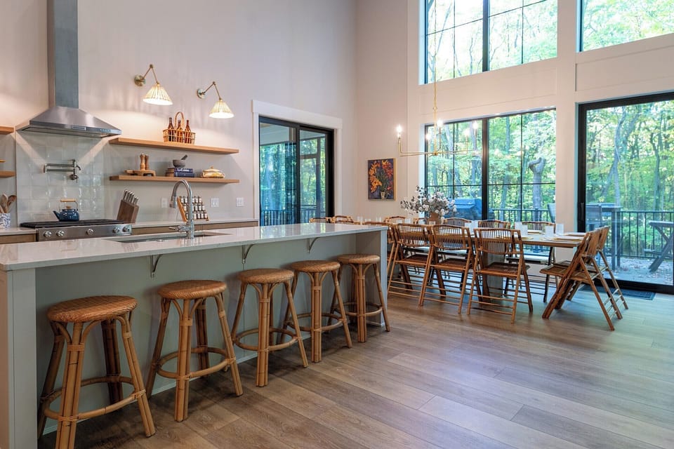 Cook in the chef’s kitchen or elevate your stay with a private chef.