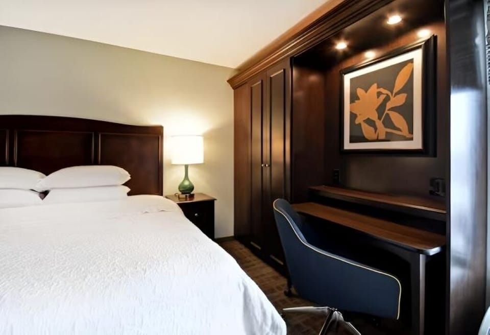 Bedroom. Interior and views may vary based on location and availability.