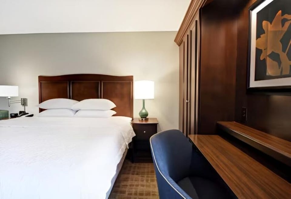 Bedroom. Interior and views may vary based on location and availability.