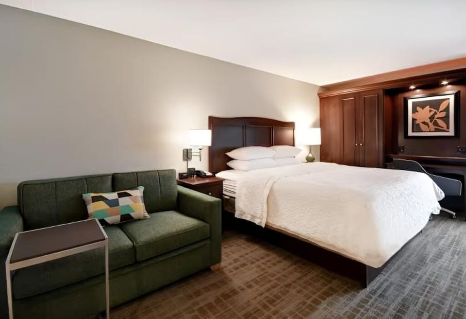 Bedroom. Interior and views may vary based on location and availability.