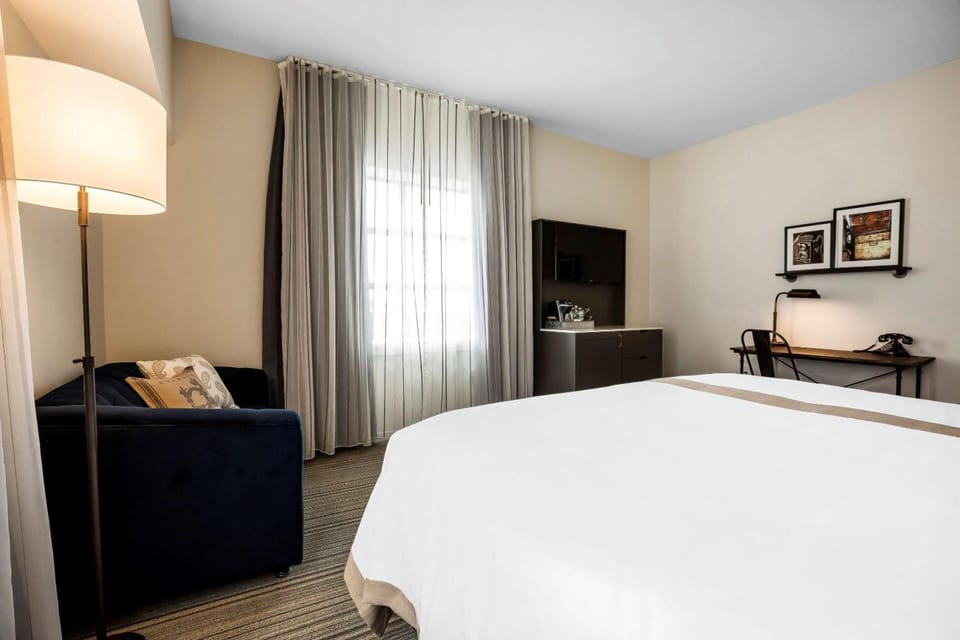 Bedroom. Interior and views may vary based on location and availability.