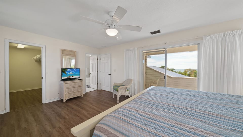 Master Bedroom with your own private porch, ensuite Master Bathroom and walk-in-closet