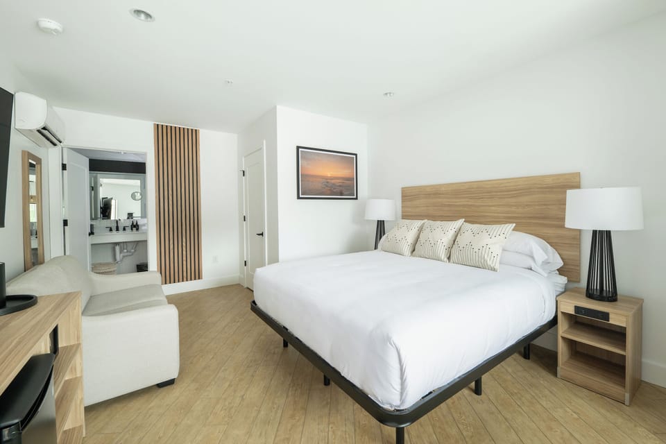 Bedroom. Interior and views may vary based on location and availability.