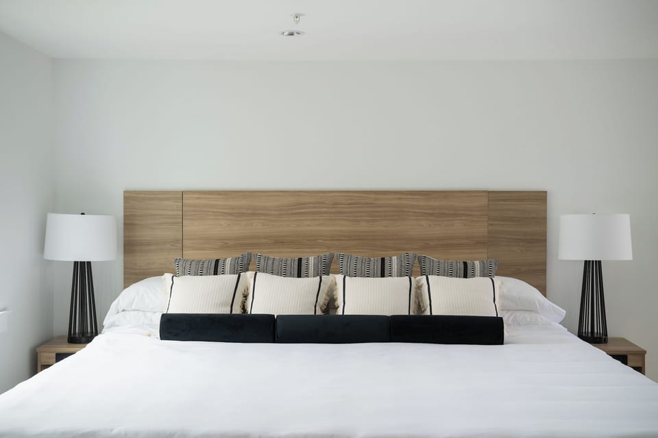 Bedroom. Interior and views may vary based on location and availability.
