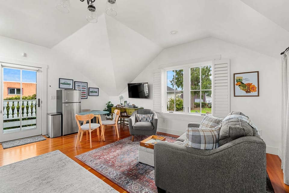 Dining and living room