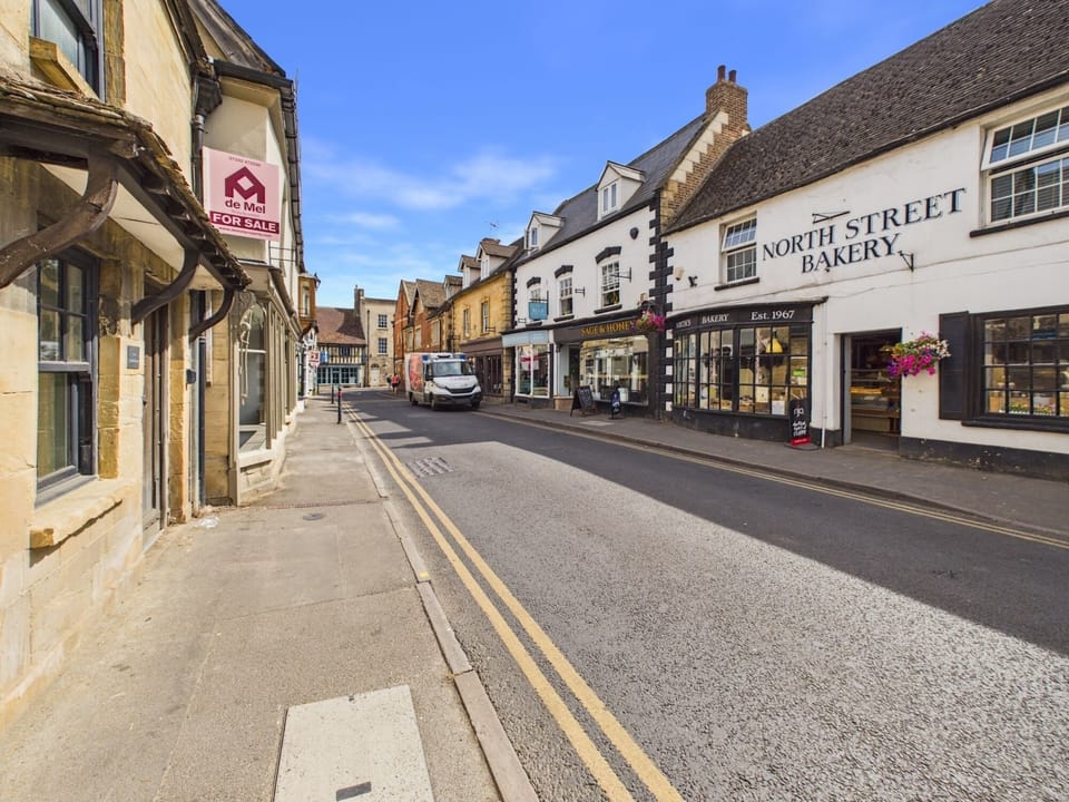 The wonderful Winchcombe North St, where your lounge and bedroom overlooks