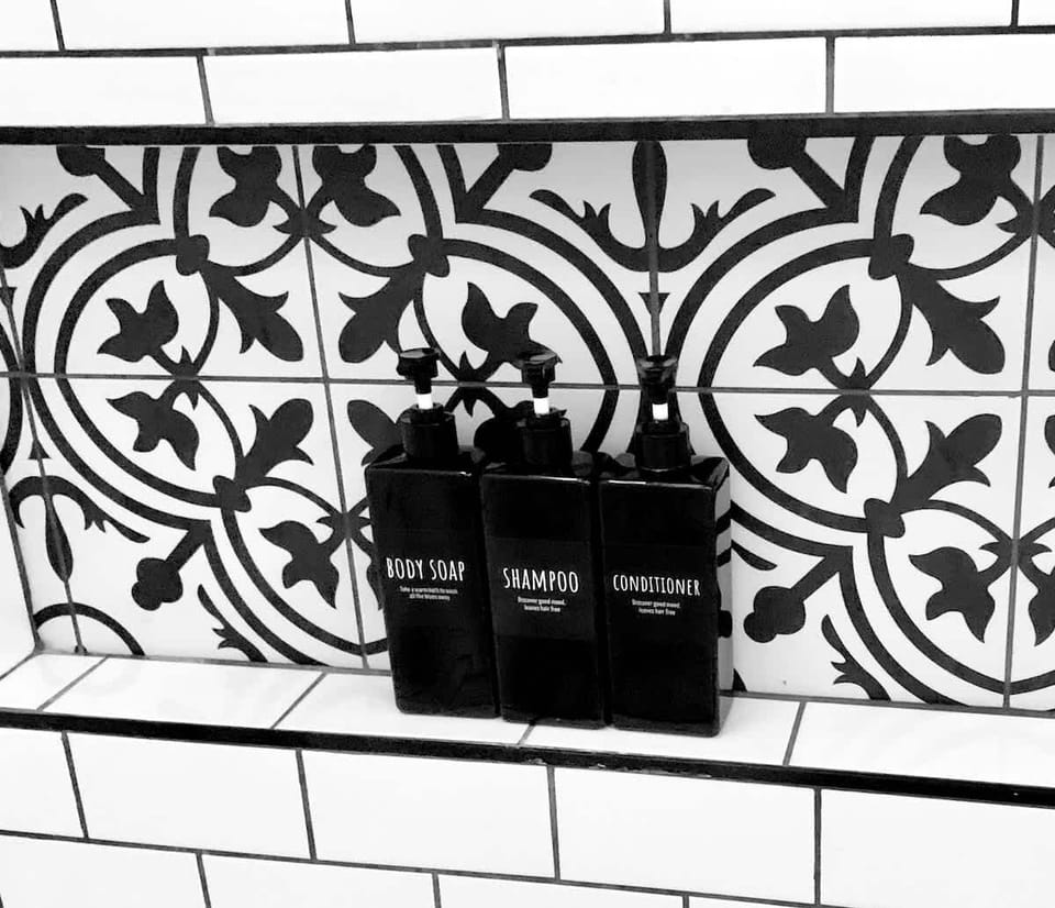 Master Bath- Stocked with Body soap, shampoo and conditioner