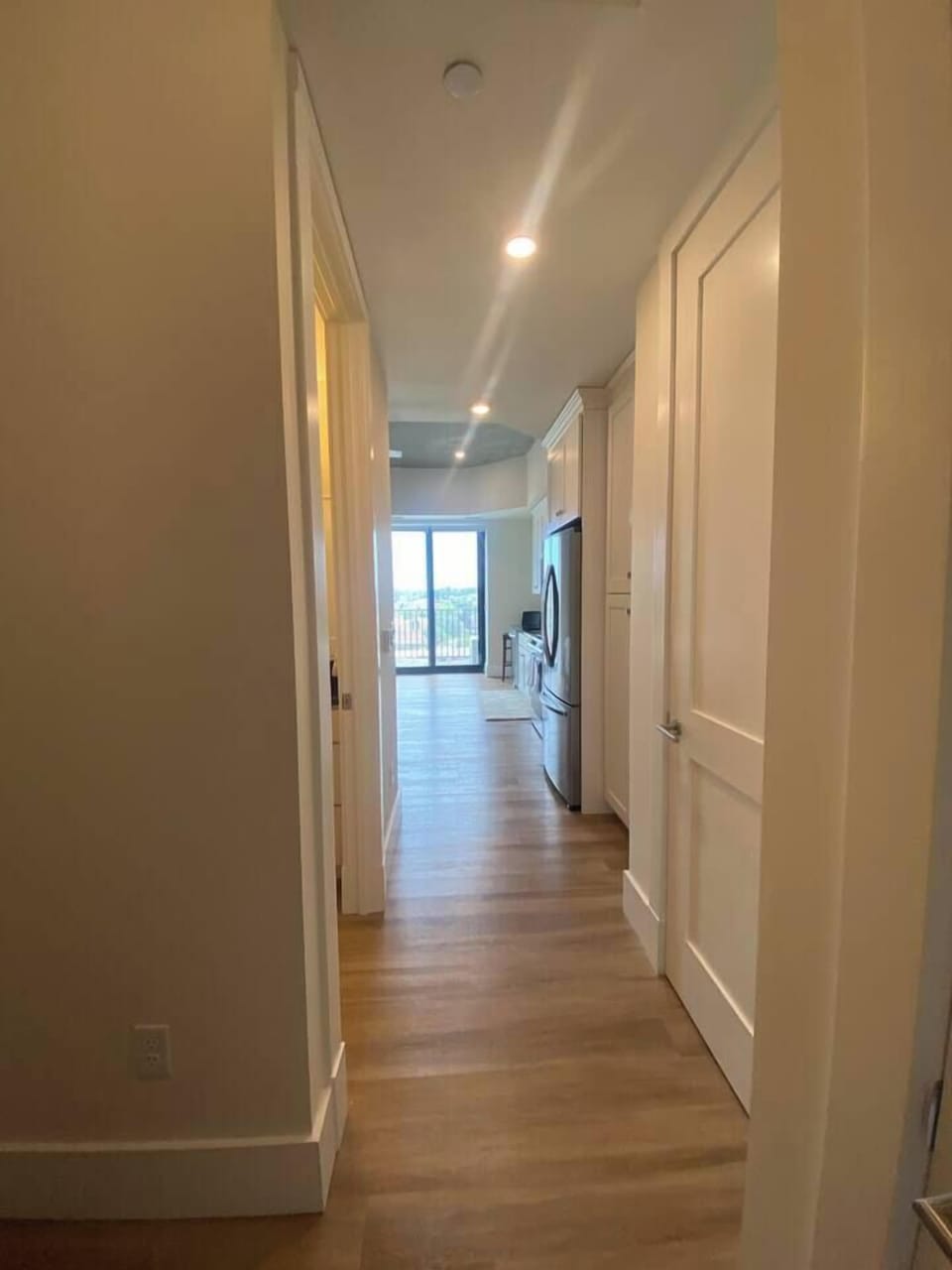 Photo looking from the entrance to the apartment