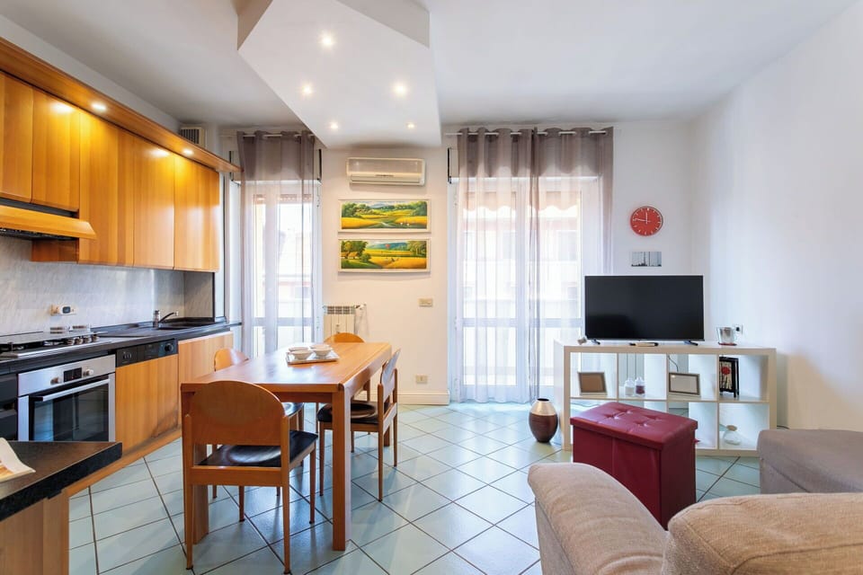 Kitchen, Living Room
