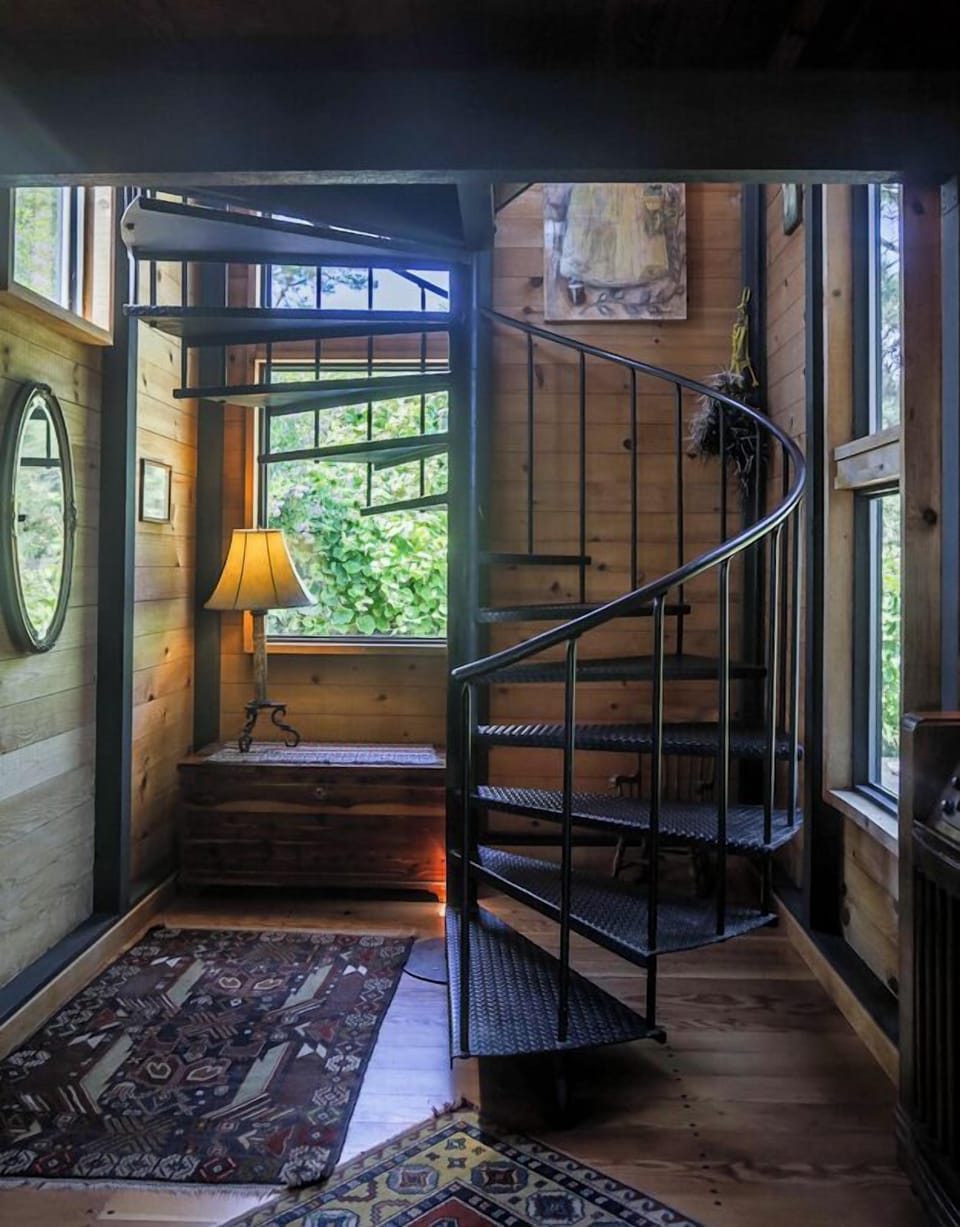 Staircase Up to Living Area