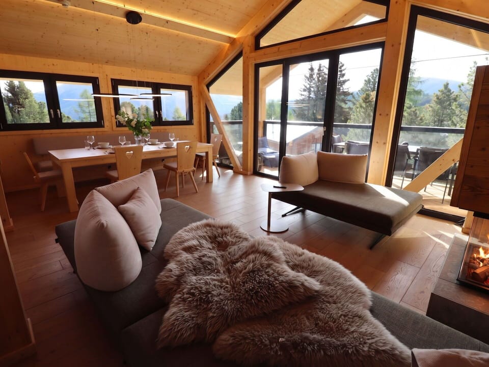 Wood, Cottage, Hardwood, Log Cabin, Chair, Wood Stain, Natural Material, Design, Lumber, Living Room
