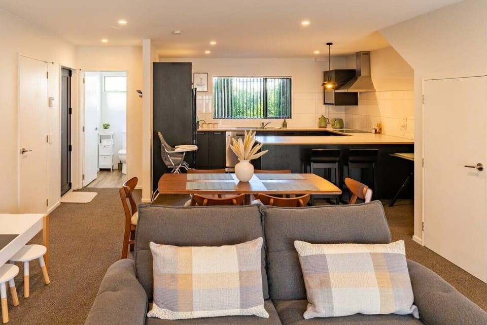 living room dining room and kitchen