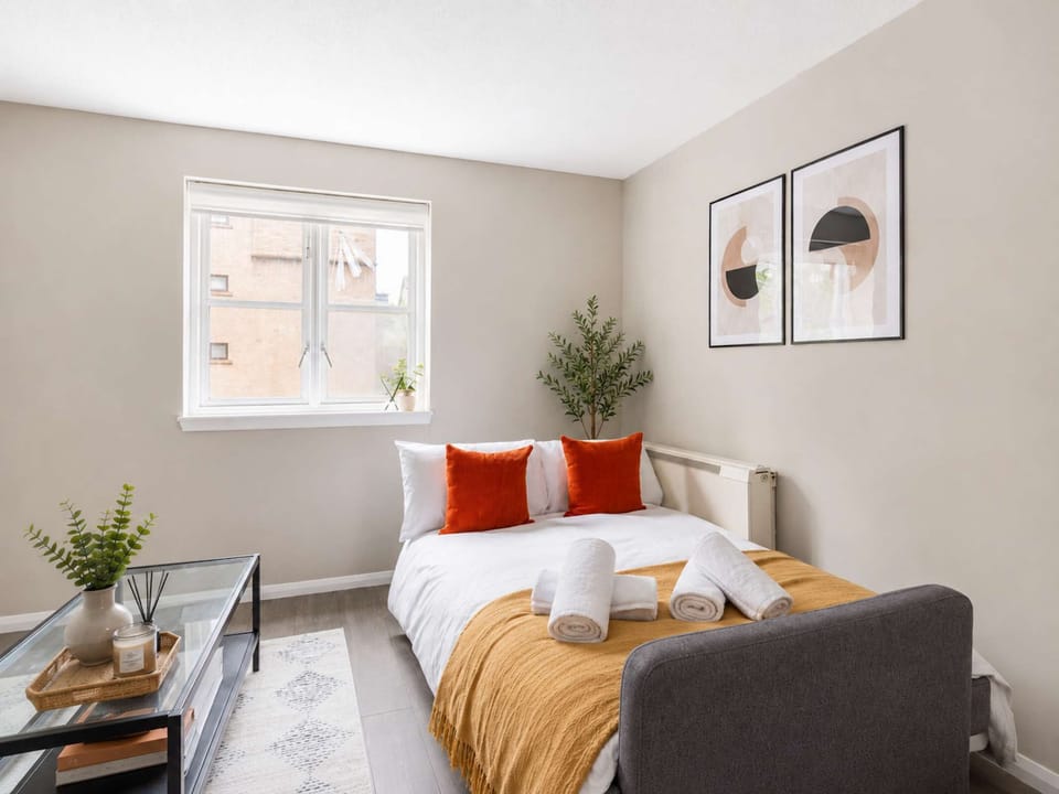 The sofa can be converted into a bed