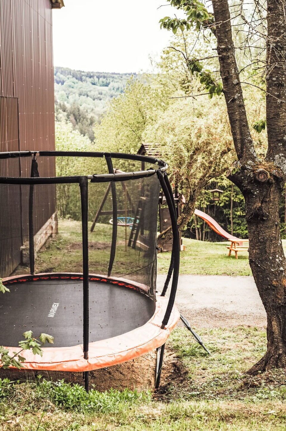 Trampoline, Trampolining--Equipment And Supplies, Shade, Net, Outdoor Play Equipment, Park, Trampolining, Playground