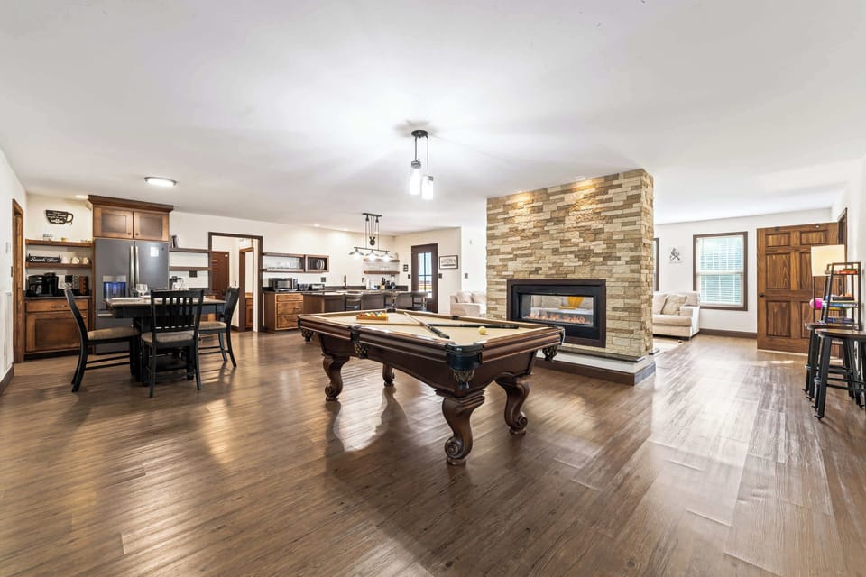 The perfect gathering space for game nights and conversation