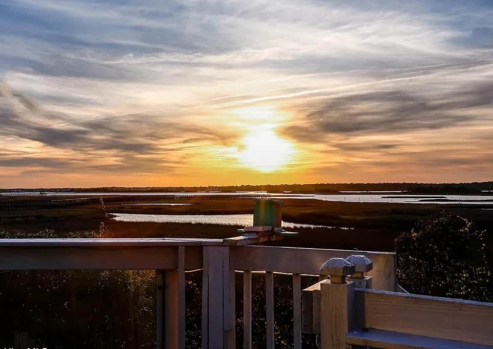 Sunset Sails View