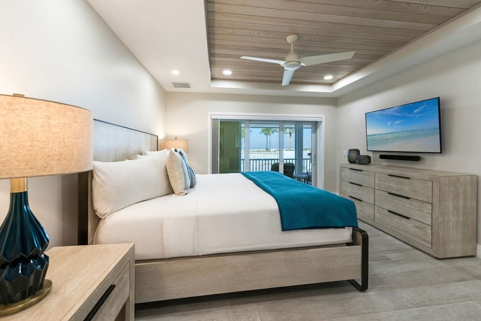 A fourth bedroom completes the sleeping quarters.