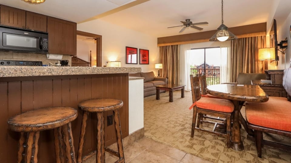 Kitchen + Living Area