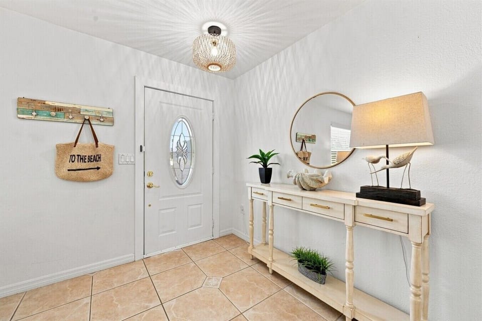 Welcoming Entrance with Security Lock