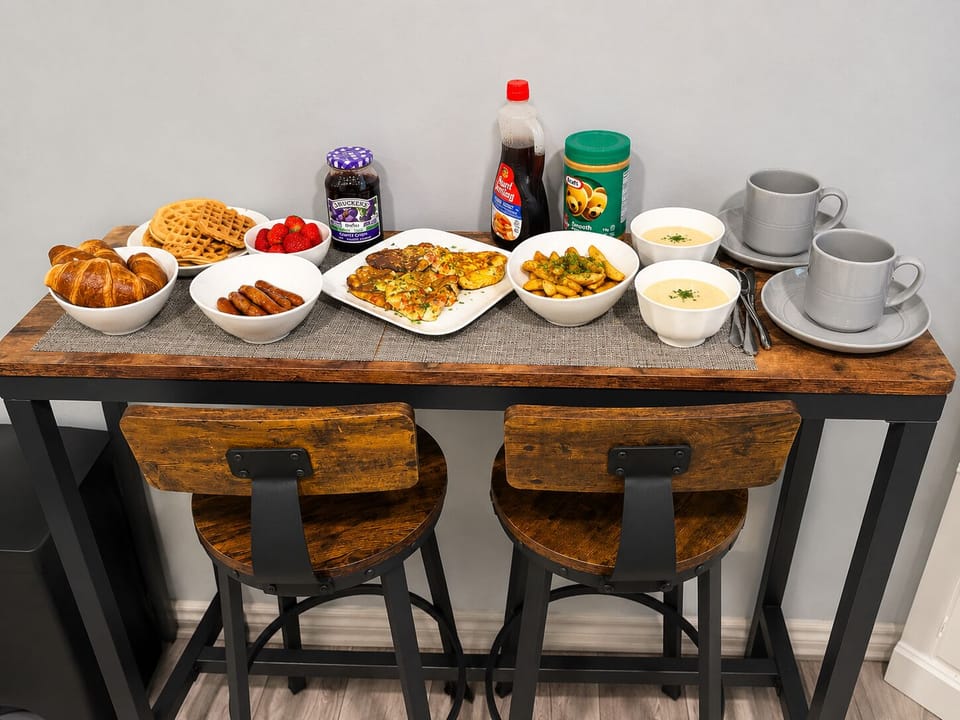 Fresh homemade breakfast available upon request.