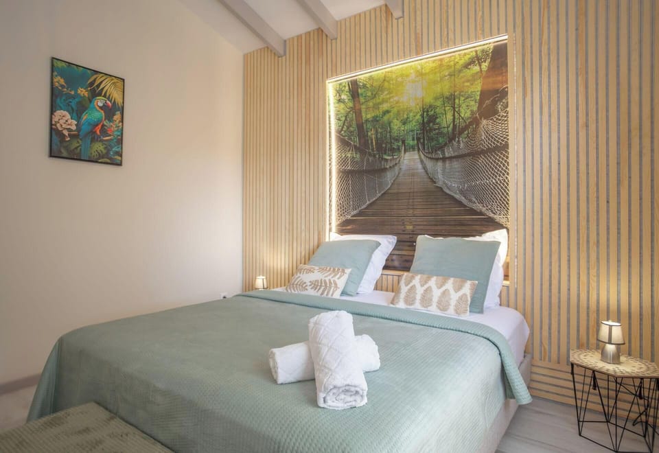 Chambre design ambiance nature