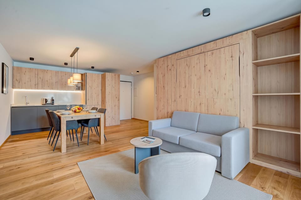 Living and dining room