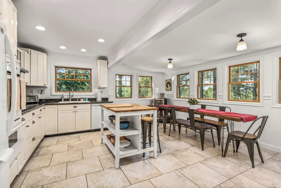 Prepare your favorite meals in a bright kitchen designed for cooking and connection.