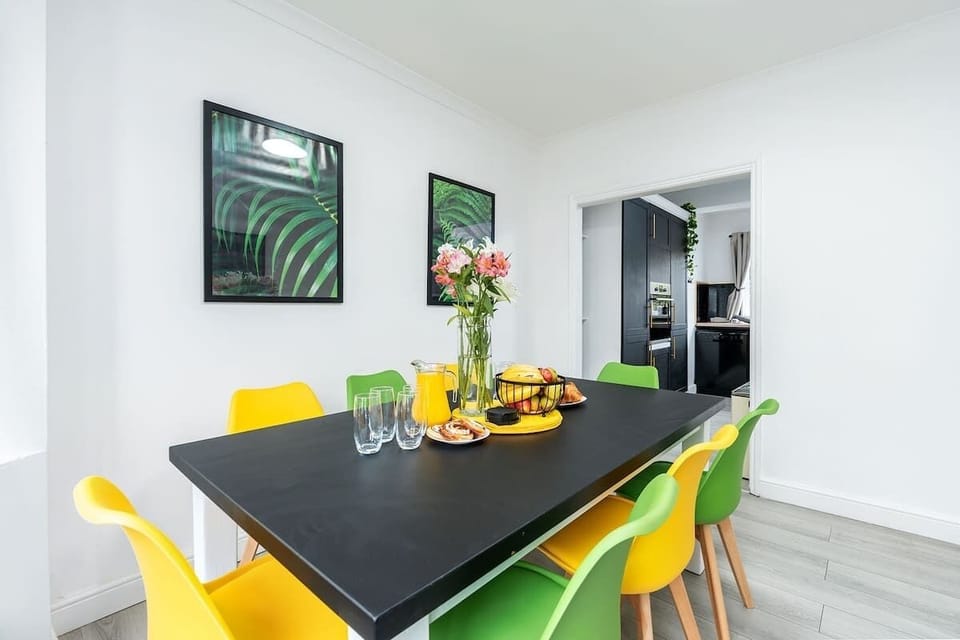 A welcoming dining area designed for comfort and style