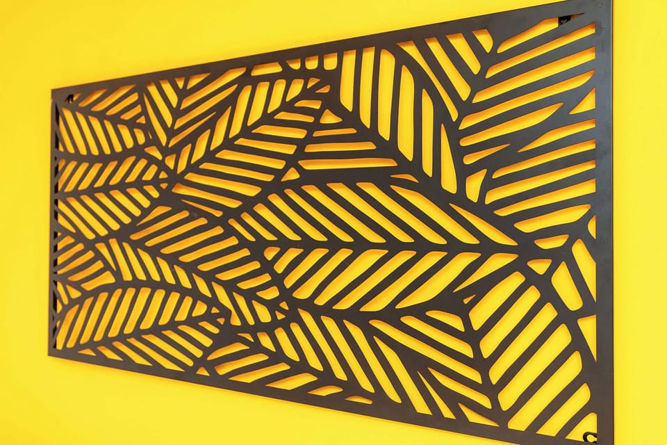 Statement Wall Art | Clean and Contemporary Interior Feature