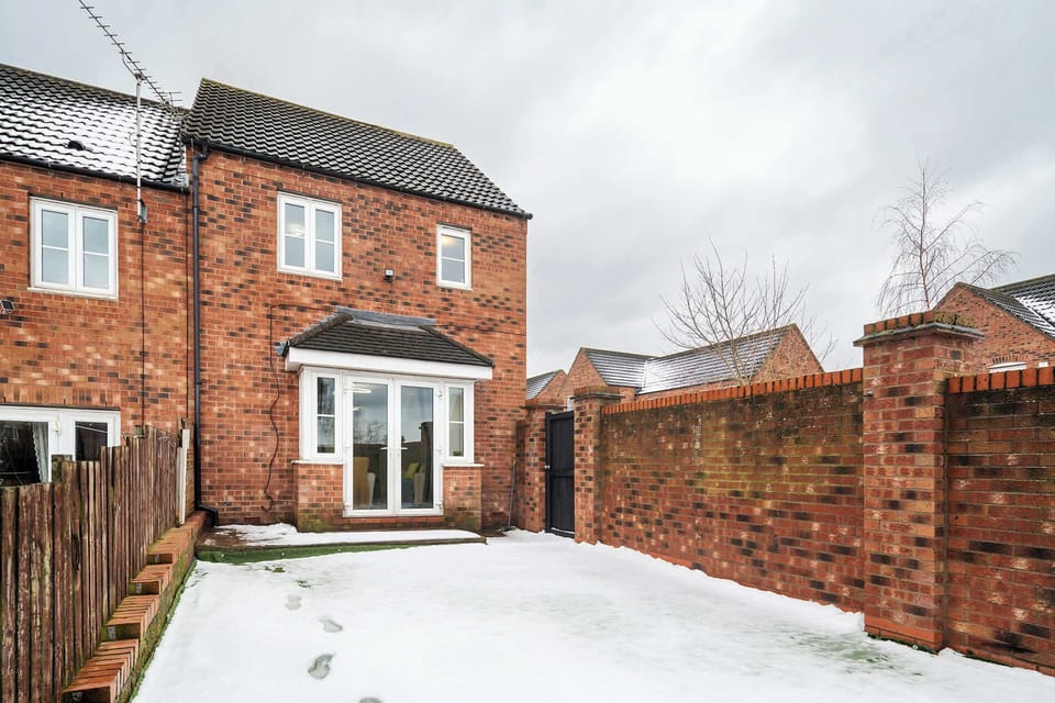 Spacious area offering privacy and room to unwind outdoors.
