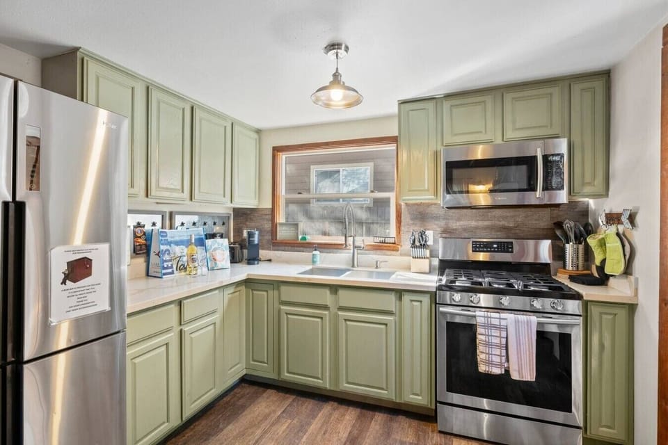 Remodeled kitchen
