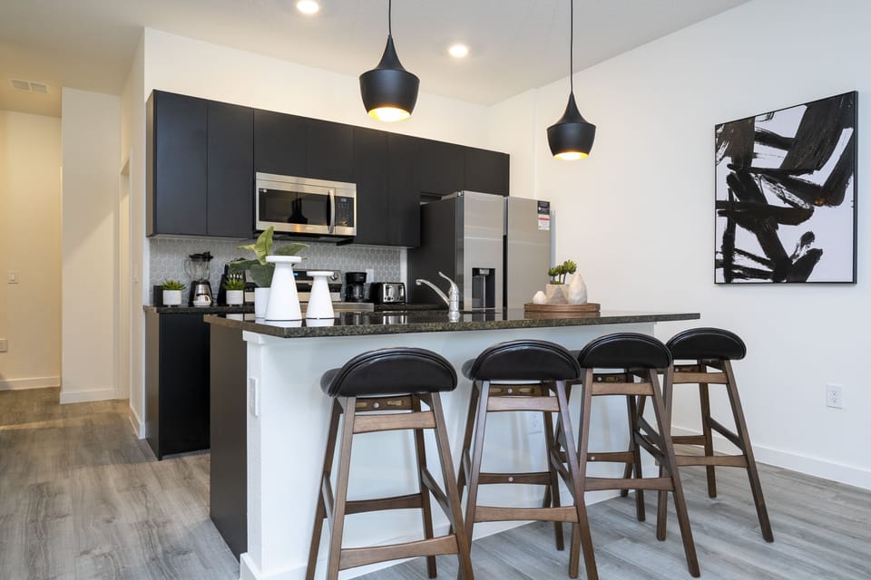 Fully equipped kitchen