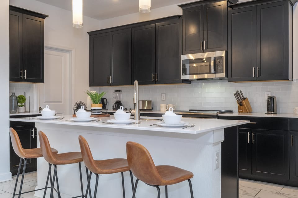 Fully equipped kitchen