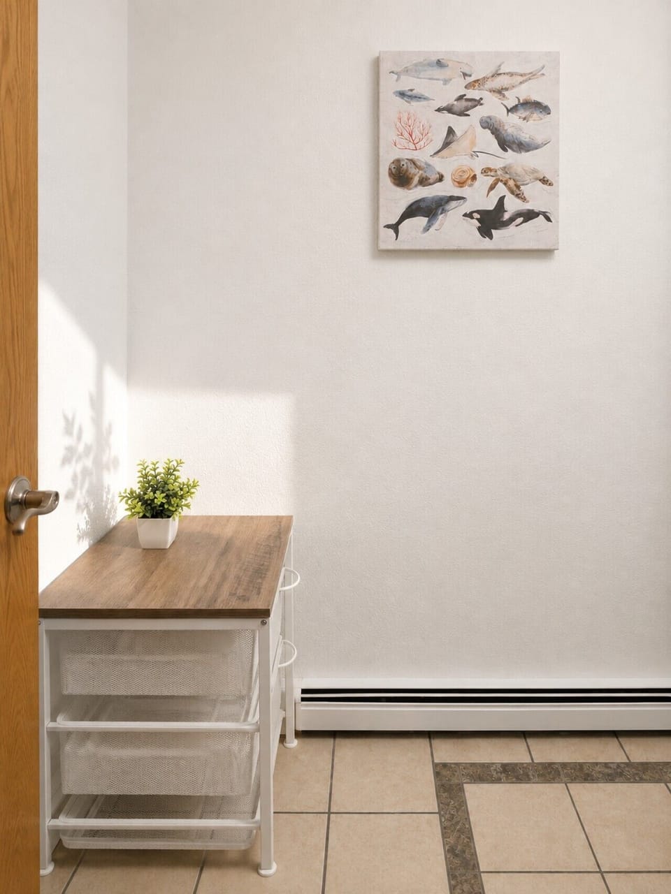 lower bath corner